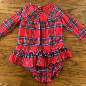 Vineyard Vines baby girl Christmas dress